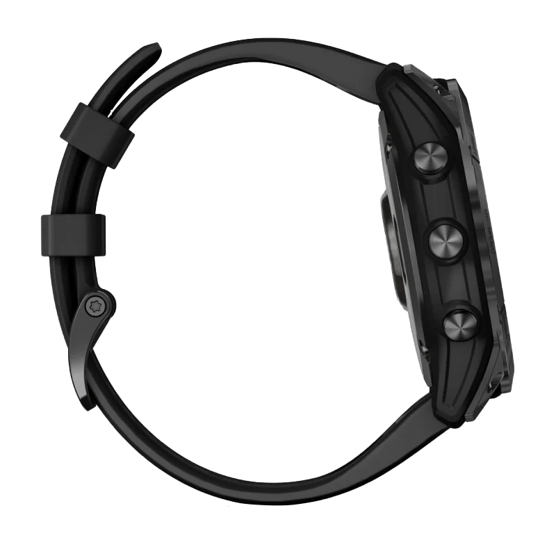 Garmin Fenix 7X Solar, Slate Grey with Black Band (Garmin Certified Refurbished)