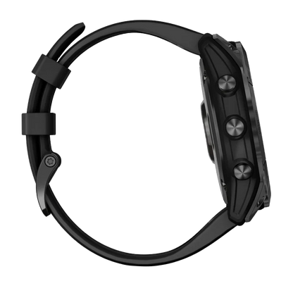 Garmin Fenix 7X Solar, Slate Grey with Black Band (Garmin Certified Refurbished)