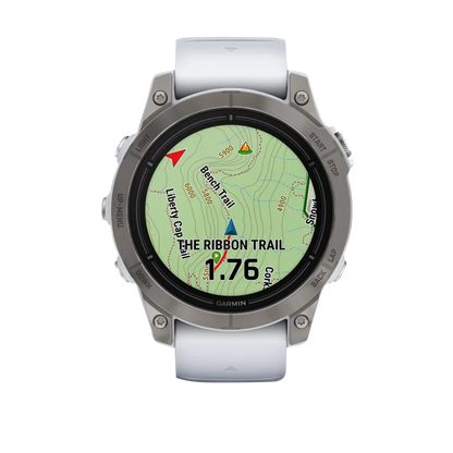 Garmin Epix Pro (Gen 2), 47 mm Sapphire Edition Titanium with Whitestone Band (010-02803-20)