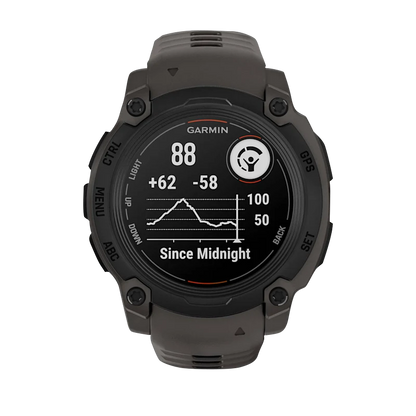 Garmin Instinct E, (40mm) Black with Charcoal Band (010-02932-00)