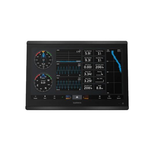 Garmin GPSMAP 8416xsv With Worldwide Basemap and Sonar (010-02093-02) by Garmin