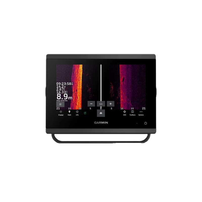 Garmin GPSMAP 723xsv SideVü, ClearVü and Traditional CHIRP Sonar with Worldwide Basemap (010-02365-02)