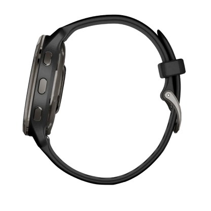 Garmin Venu 2 Plus, Slate/Stainless Steel Bezel w/ Black Case (Garmin Certified Refurbished)