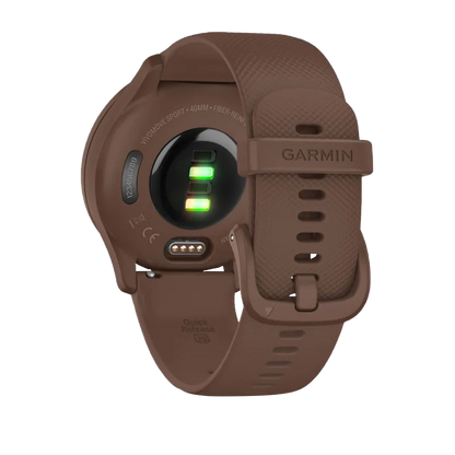 Garmin Vívomove Sport, Cocoa w/ Peach Gold Accents (Garmin Certified Refurbished)