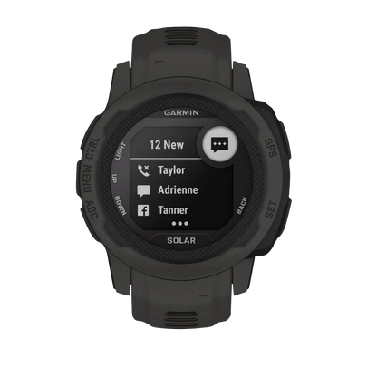 Garmin Instinct 2S Solar Graphite (Reacondicionado certificado por Garmin)