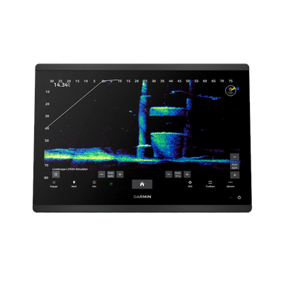 Garmin GPSMAP 1623xsv SideVü, ClearVü and Traditional CHIRP Sonar with Worldwide Basemap (010-02919-02)