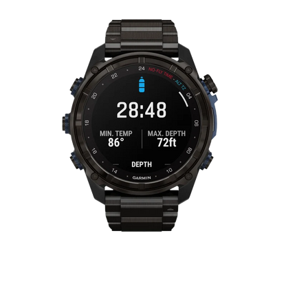 Garmin Descent Mk3i, 51 mm, titanio DLC gris carbono con correa de titanio DLC (010-02752-13)