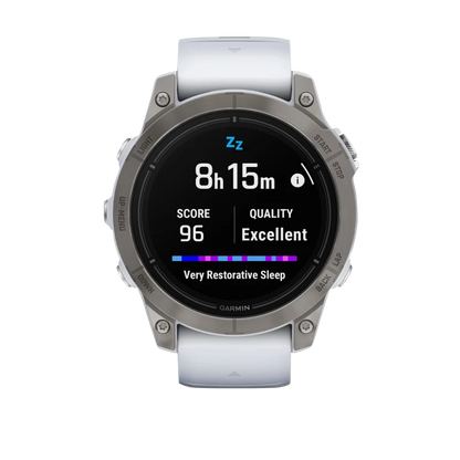 Garmin Epix Pro (Gen 2), 47 mm Sapphire Edition Titanium with Whitestone Band (010-02803-20)
