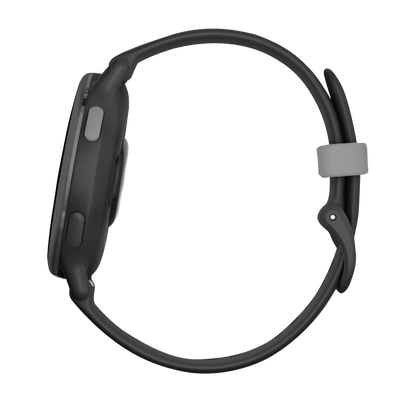 Garmin Vivoactive 5, Slate Aluminum Bezel with Black Case and Silicone Band (010-02862-10)