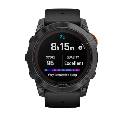 Garmin Fenix 7X Pro Solar, Slate Gray with Black Band (010-02778-00)