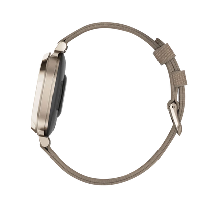 Garmin Lily 2 Classic, Cream Gold with Coffee Nylon Band (010-02839-14)