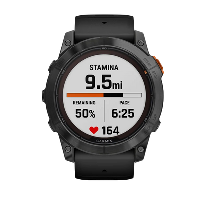 Garmin Fenix 7X Pro Solar, Slate Gray with Black Band (010-02778-00)