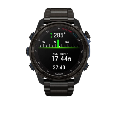 Garmin Descent Mk3i, 51 mm, titanio DLC gris carbono con correa de titanio DLC (010-02752-13)