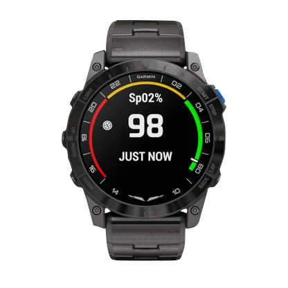 Garmin D2 Mach 1 Pro, reloj inteligente Aviator de 51 mm con pulsera de titanio ventilada (010-02804-80)