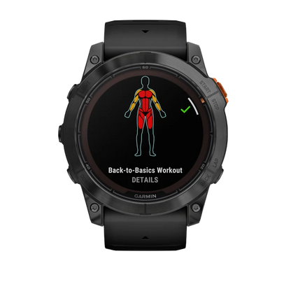Garmin Fenix 7X Pro Solar, Slate Gray with Black Band (010-02778-00)