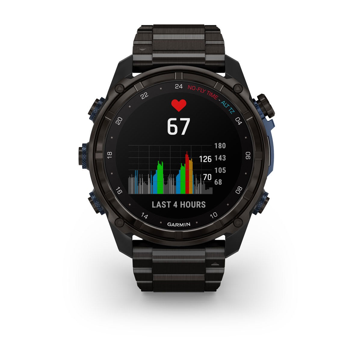 Garmin Descent Mk3i 51mm carbon grey DLC titanium watch with DLC titanium band