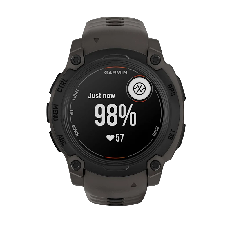 Garmin Instinct E, (40mm) Black with Charcoal Band (010-02932-00)