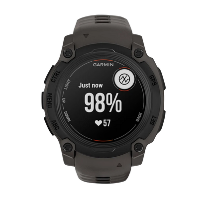 Garmin Instinct E, (40mm) Black with Charcoal Band (010-02932-00)