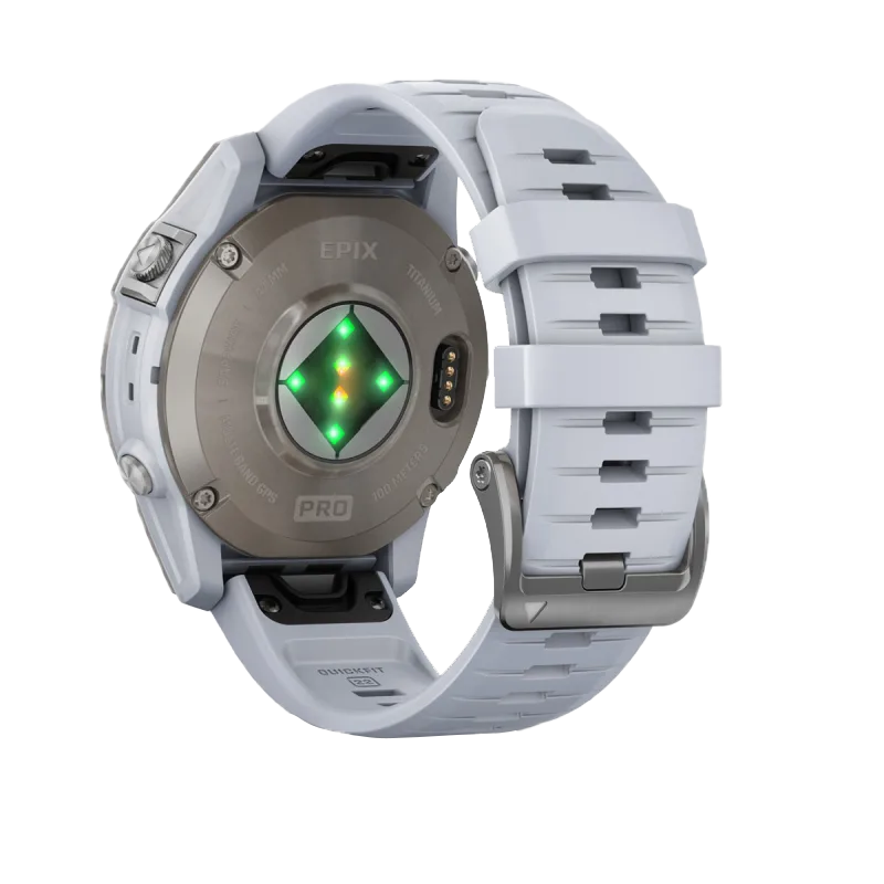 Garmin Epix Pro (Gen 2), 47 mm Sapphire Edition Titanium with Whitestone Band (010-02803-20)
