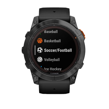 Garmin Fenix 7X Pro Solar, Slate Gray with Black Band (010-02778-00)