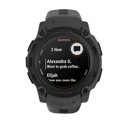Garmin Instinct E, (40mm) Black with Charcoal Band (010-02932-00)