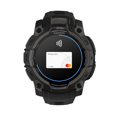 Garmin Instinct 3 AMOLED, (45mm) Black with Black Band (010-02936-00)