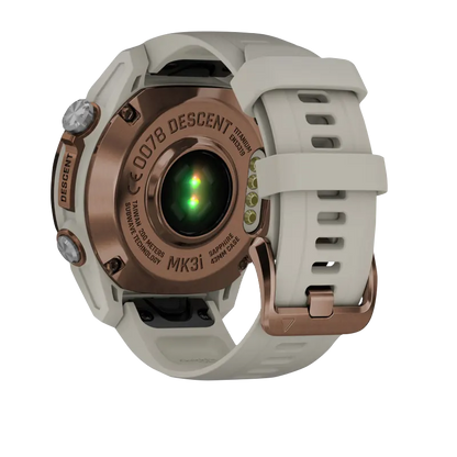 Garmin Descent Mk3i, 43 mm Bronze PVD Titanium with French Gray Silicone Band (010-02753-13)