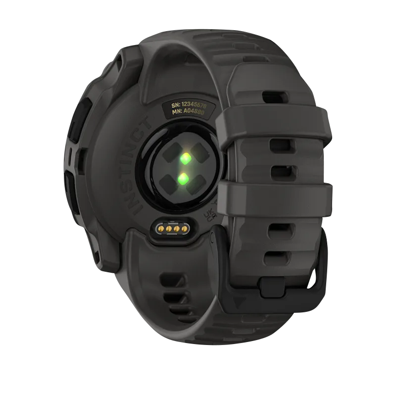 Garmin Instinct E, (40mm) Black with Charcoal Band (010-02932-00)