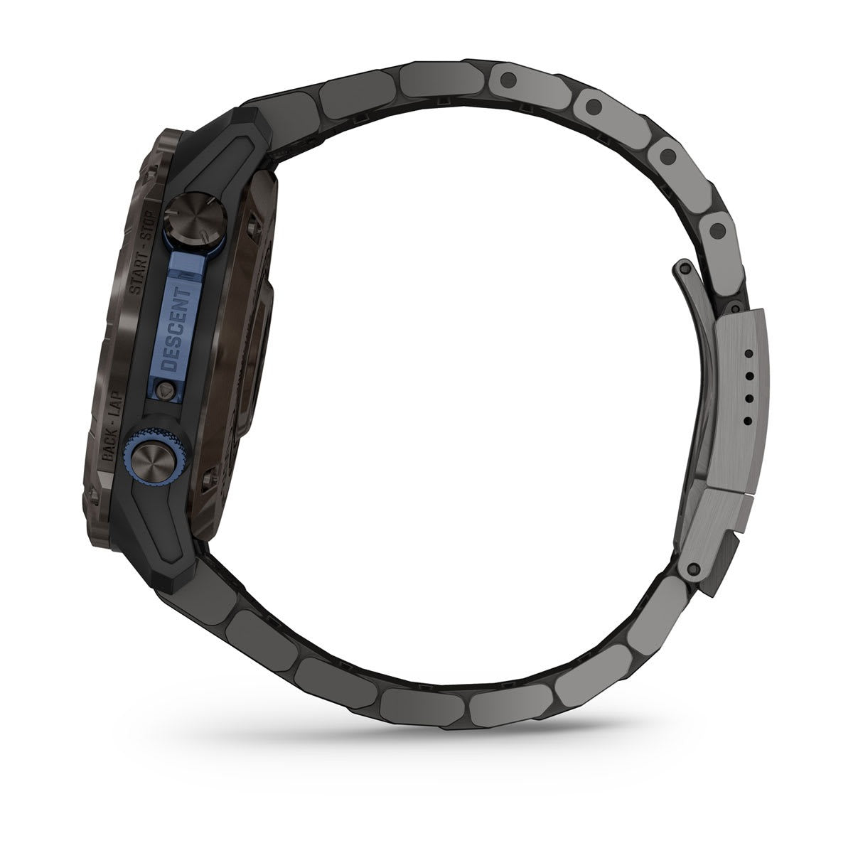 Garmin Descent Mk3i 51 mm carbon-grey DLC titanium watch with DLC titanium band