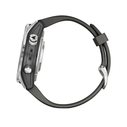 Garmin Fenix 7S Pro Solar Edition Silver with Graphite Band (010-02776-00)