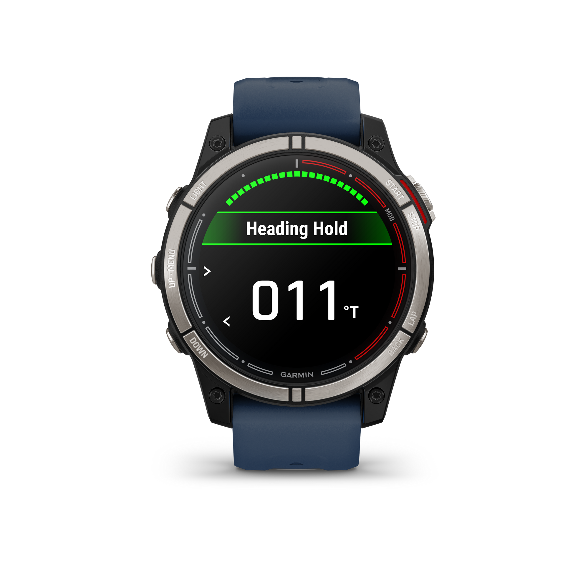 Garmin Quatix 7X Solar marine GPS smartwatch, refurbished, blue band