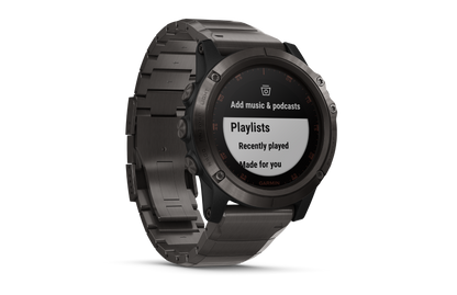 Garmin Fenix 5X Plus Sapphire Carbon Gray Titanium (010-01989-04)