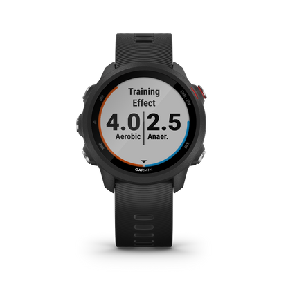 Garmin Forerunner 245 Music, Black, Premium Fitness GPS Smartwatch for Runners (010-02120-20)