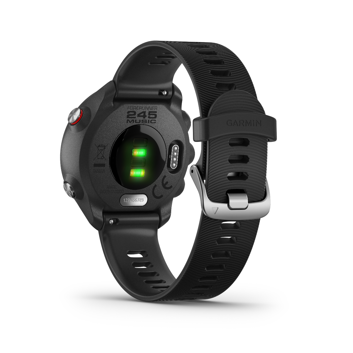 Garmin Forerunner 245 Music, Black, Premium Fitness GPS Smartwatch for Runners (010-02120-20)