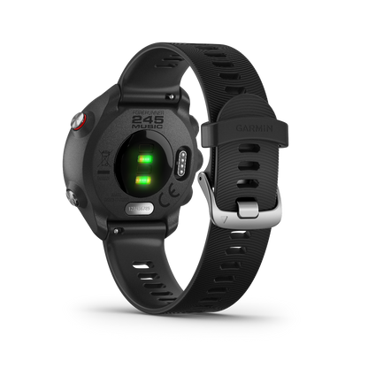 Garmin Forerunner 245 Music, Black, Premium Fitness GPS Smartwatch for Runners (010-02120-20)