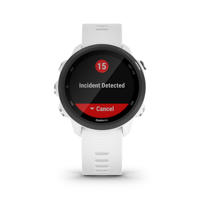 Garmin Forerunner 245 Music, White, Premium Fitness GPS Smartwatch for Runners (010-02120-21)