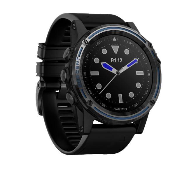 Garmin Descent MK1, Gray Sapphire w/ Black Band, Marine Smartwatch for Divers (010-01760-02)