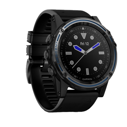 Garmin Descent MK1, Gray Sapphire w/ Black Band, Marine Smartwatch for Divers (010-01760-02)