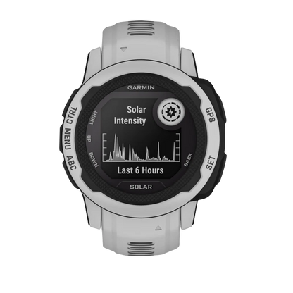 Garmin Instinct 2S Solar, Mist Gray (Garmin Certified Refurbished)