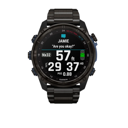 Garmin Descent Mk3i, 51 mm, titanio DLC gris carbono con correa de titanio DLC (010-02752-13)