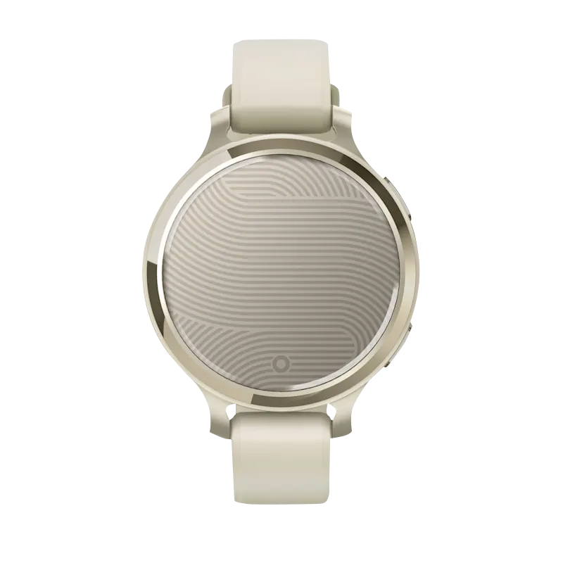 Garmin Lily 2 Active, Lunar Gold with Bone Silicone Band (010-02891-00)