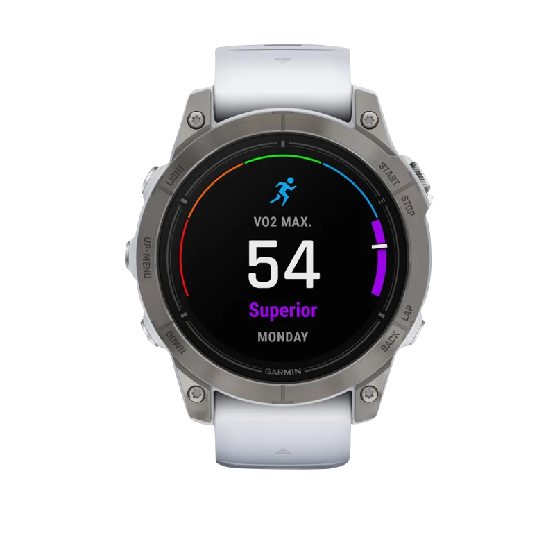 Garmin Epix Pro (Gen 2), 47 mm Sapphire Edition Titanium with Whitestone Band (010-02803-20)