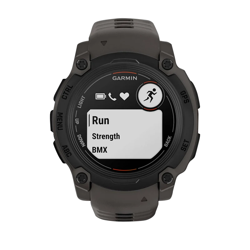 Garmin Instinct E, (40mm) Black with Charcoal Band (010-02932-00)