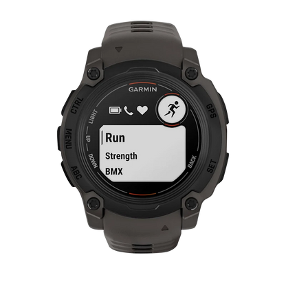 Garmin Instinct E, (40mm) Black with Charcoal Band (010-02932-00)