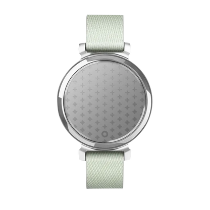 Garmin Lily 2 Classic, Silver with Sage Gray Nylon Band (010-02839-15)