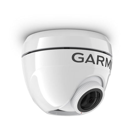 Garmin GC 245 Surface Mount Camera, white marine fish-finder accessory.