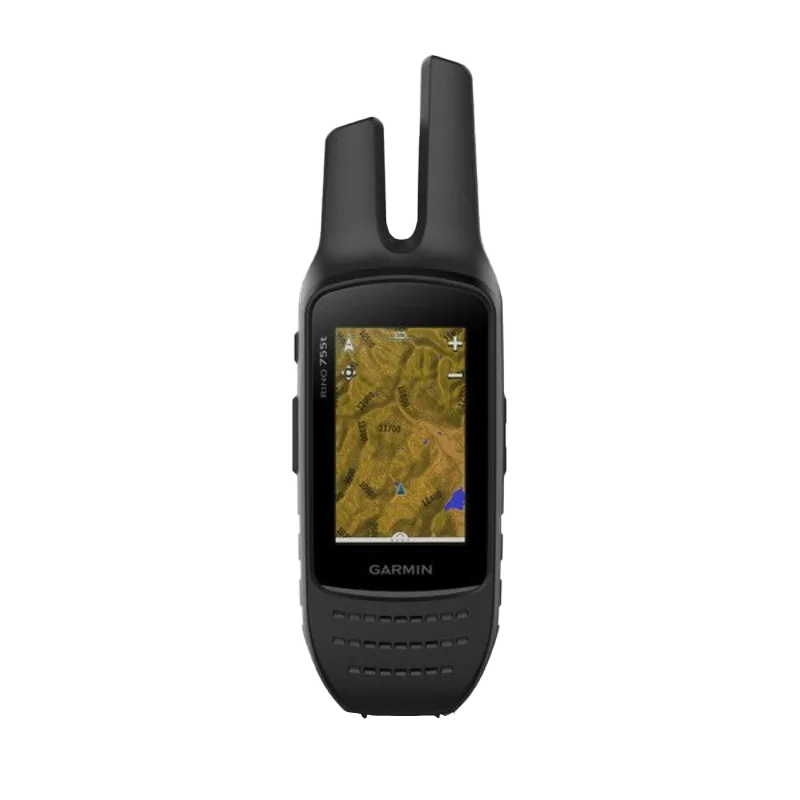 Navegador GPS/radio bidireccional Garmin Rino 755t con pantalla táctil, mapas topográficos y cámara (reacondicionado certificado por Garmin) 