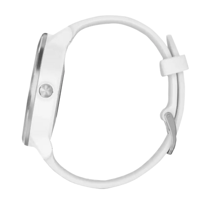 Garmin Vivoactive 3, White with Stainless Steel (Garmin Certified Refurbished)