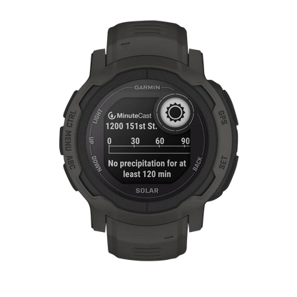 Garmin Instinct 2 Solar Graphite (Reacondicionado certificado por Garmin)
