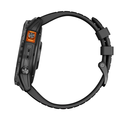 Garmin Fenix 7X Pro Solar, Slate Gray with Black Band (010-02778-00)